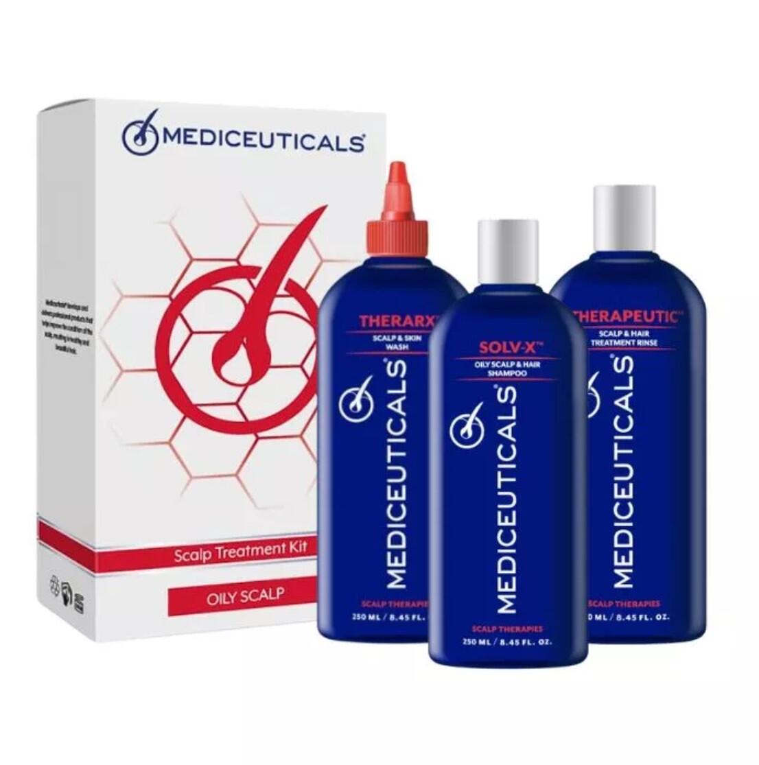 Mediceuticals For Oily Scalp Zestaw do przetłuszczającej się skóry głowy, Mediceuticals For Oily Scalp