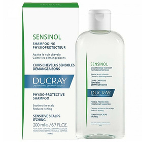Sensinol, szampon kojący, ph 5,5, Ducray