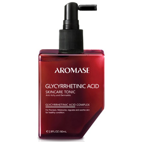 Tonik z kwasem glicyretynowym przeciw swędzeniu i łuszczeniu się skóry głowy i ciała, Aromase, 80ml