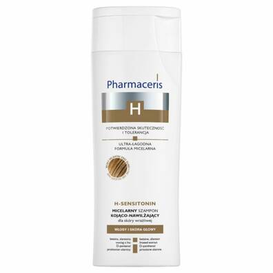 H-SENSITONIN, Pharmaceris micelarny szampon kojąco-nawilżający dla skóry wrażliwej, 250ml