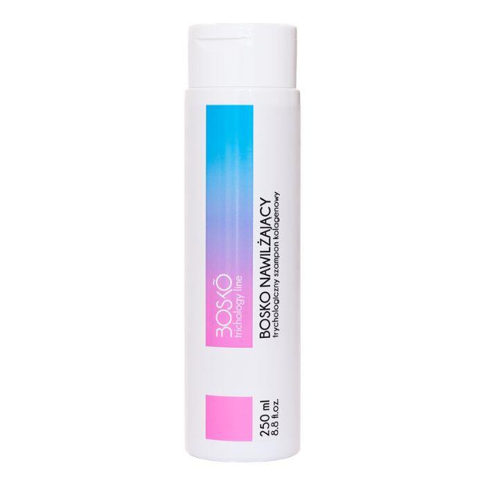 Nawilżający trychologiczny szampon kolagenowy, BOSKO, 250 ml