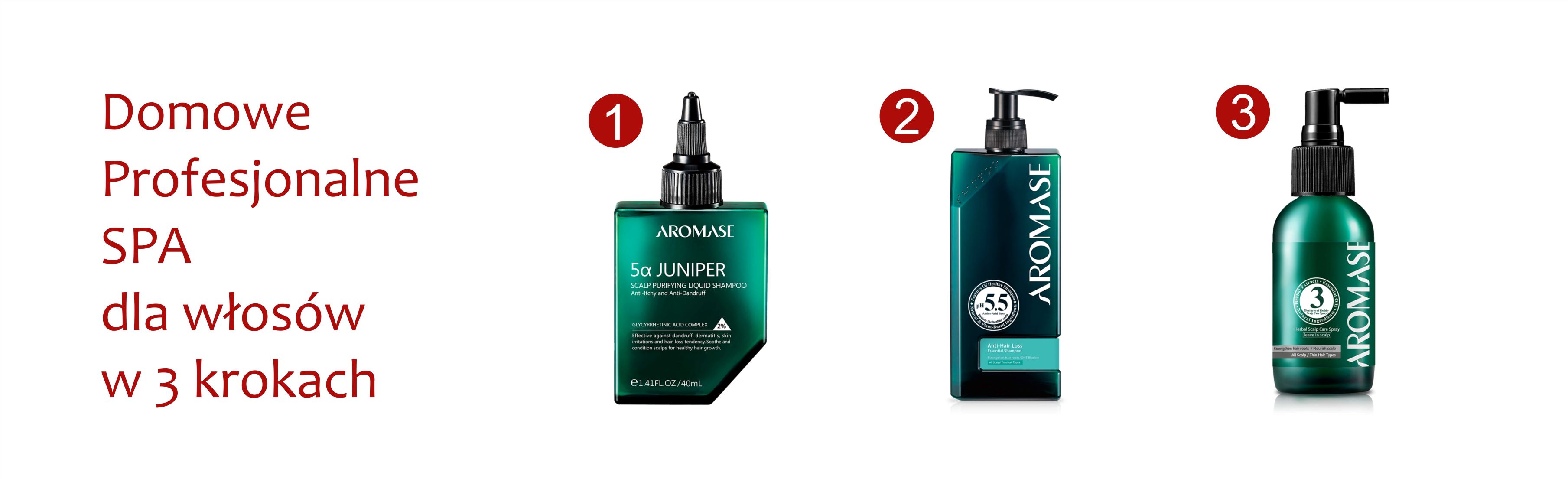 SPA dla włosów w 3 krokach z marką Aromase