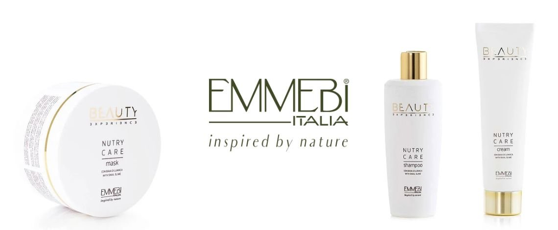 Trychologiczne kosmetyki do włosów ze śluzem ślimaka Emmebi Italia