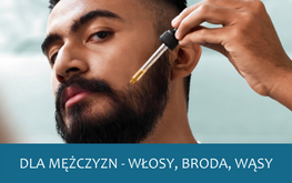 Profesjonalne trychokosmetyki dla mężczyzn do pielęgnacji włosów, brody i wąsów